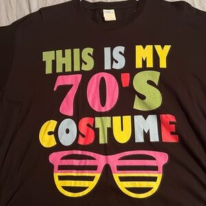 This is my 70’s costume T-shirt